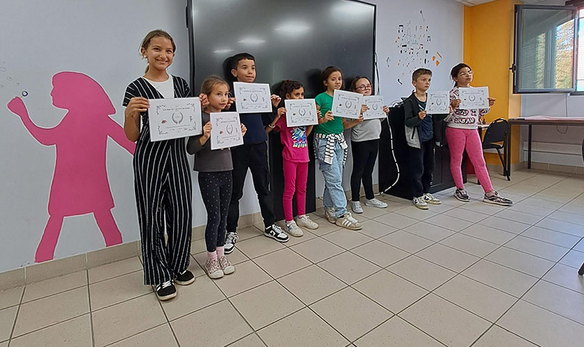 Les valeurs déclinées par les enfants du SSEFS